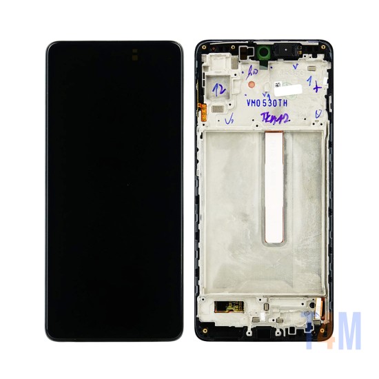 Touch+Display with Frame Samsung Galaxy M53 5G/SM-M536 6.7" Service Pack (GH82-28812A/GH82-28895A) Black